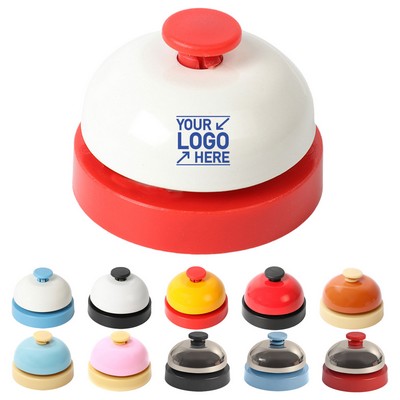 Service Desk Bell - Small Metal Call Bell for Reception Restaurants Offices & Classrooms