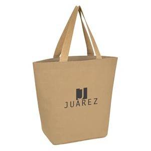 Marketplace Jute Tote Bag