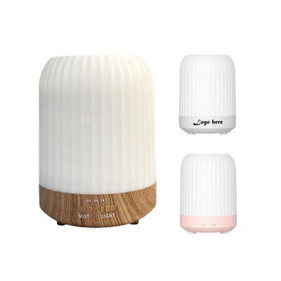 Wood Grain Fragrance Aroma Diffuser Lamp