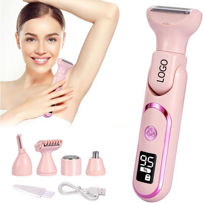 Bikini Trimmer for Women 5" 1 Rechargeable Electric Razors