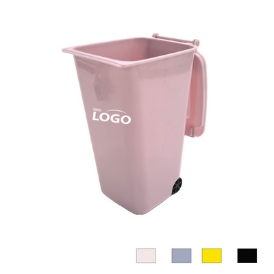 Mini Trash Can with Lid Swing