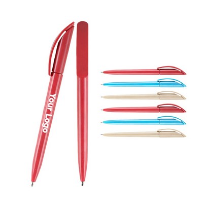 Transparent Plastic Ballpoint Pen