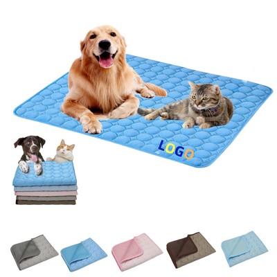 Summer Ice Silk Material Pet Dog Cat Cooling Mat
