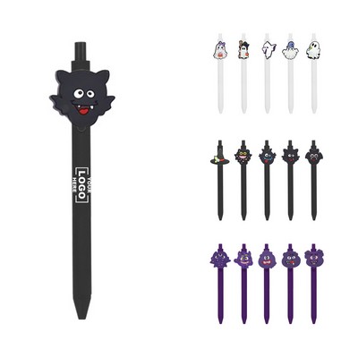 Halloween Design Plastic Resin Writing Pen