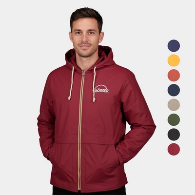 Weatherproof® Vintage Hooded Rain Jacket – Water-Resistant & Stylish