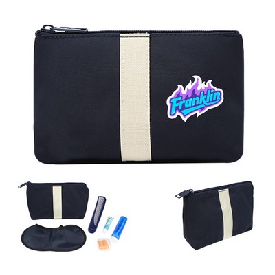 MOQ 50 Nylon Toiletry Travel Pouch