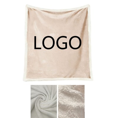 Sherpa Fleece Throw Blanket 39" x 59"