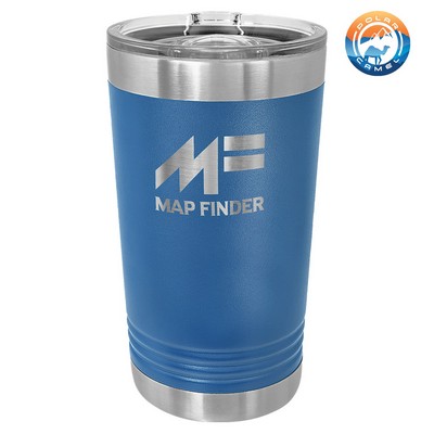 Royal Blue Polar Camel 16 oz Pint Vacuum Insulated Tumbler with Slider Lid - Laser Engraved