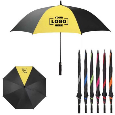 60" Golf Umbrella with Arc Design