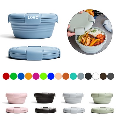 Compact 38 oz Collapsible Food Container