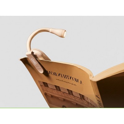 Mini Clip-on Reading Light Portable Rechargeable LED Book Light Eye-Protection Study Lamp