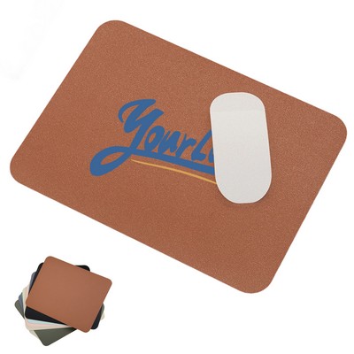 Premium Pu Leather Mouse Pad