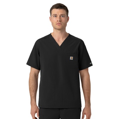 Carhartt Scrubs - Rugged Flex FLD & RSCU- Men's Four-Pocket Ripstop V-Neck Scrub Top