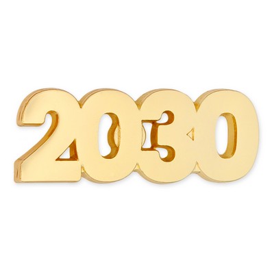 2030 Year Lapel Pin