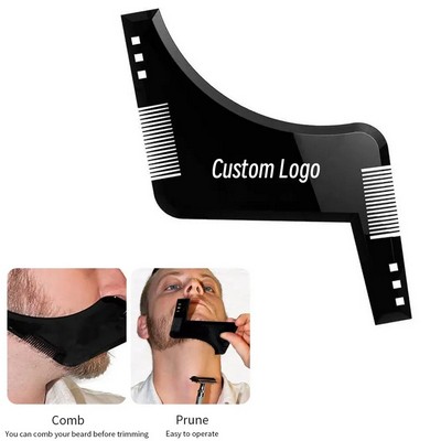 Men Beard Shaping & Styling Tool with Comb