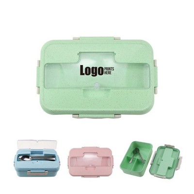 Lunch Box With Tableware Set