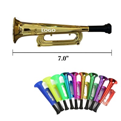 Plastic Colorful Horn Fan Cheer Musical Toy