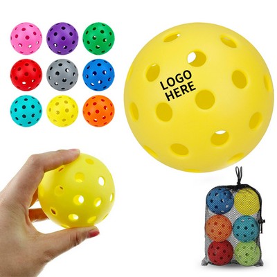 40-Hole Durable Outdoor Pickleball