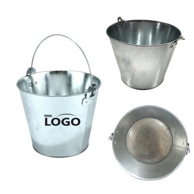 Durable Party Ice Bucket Galvanized