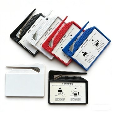 2-in-1 Multi-Function Letter Opener With Business Card Slot