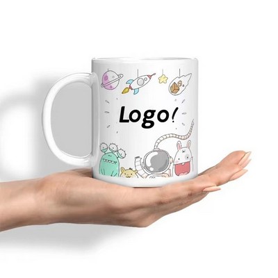 Full Color Printing 11 oz. Ceramic Coffee Mug