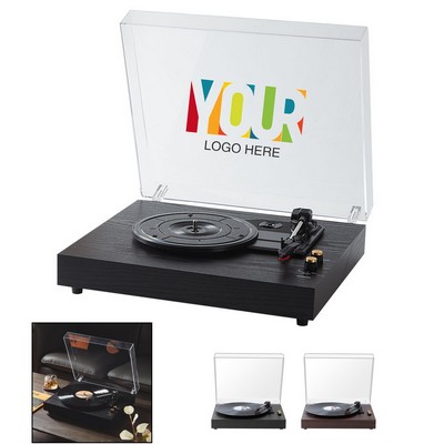 Wireless 3 Speed Turntable Vinyl Record Player