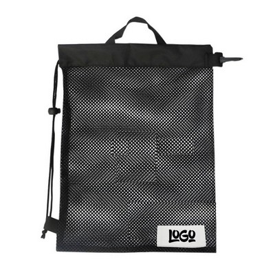 Mesh Drawstring Storage Bag