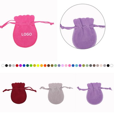 Double Side Flocking Gourd Bag