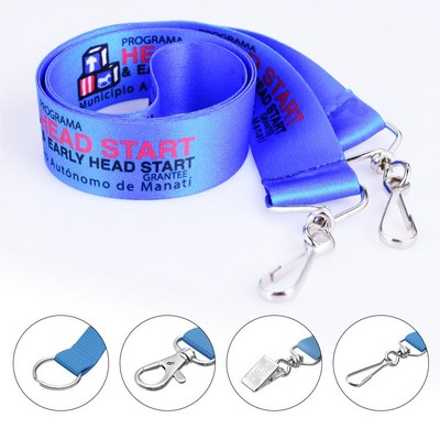3/4" Dye Sublimated Lanyard