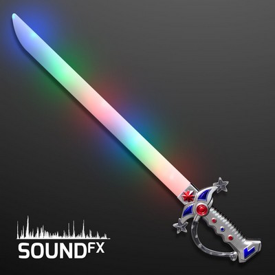 LED Swashbuckler Pirate Swords - BLANK