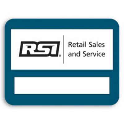 Full Color 50 Mil Name Badge (2.375"X3.125") Rectangle - No Personalization
