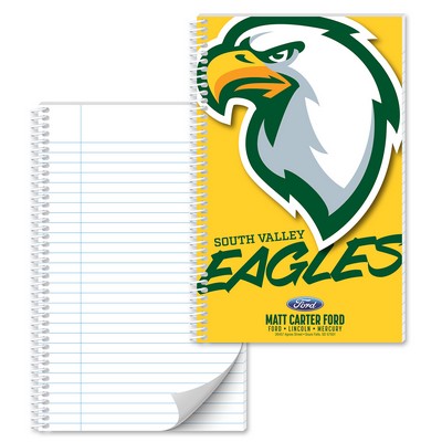 Spiral Bound Notebook - 50 Sheets - 5.125x8.125 (Side Bound)