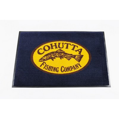 Nylon Dye Vinyl Backing Floor Mat (3'x4')