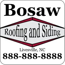 3.5" Kwik-Ship Clear Poly Screen Print Round Corner Decal w/Back Adhesive