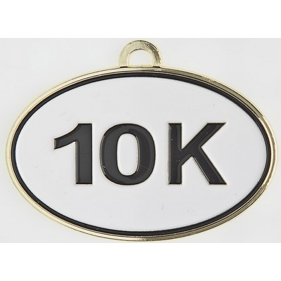Medals,"10K" - Small Oval 2-1/2" x 1-7/8"