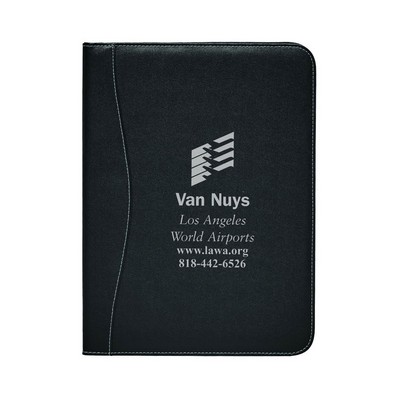 Executive Stitched PVC Standard Size Padfolio