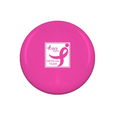 10" Style Hard Plastic Disc-Pantone 806C Pink Flying Discs