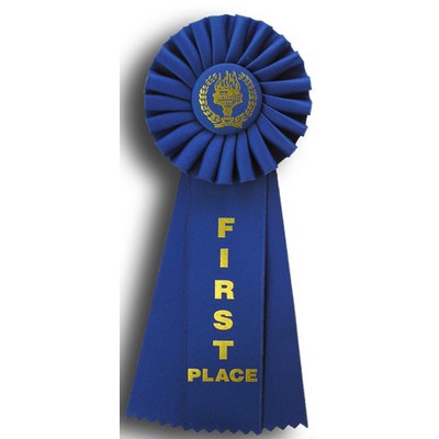 Stock Discount 3 Streamer 1st Place Rosette Ribbon