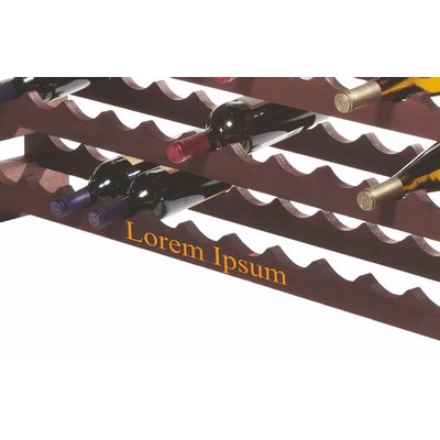 Modularack® Pro Stained End Display Unit (72 Bottle Rack)