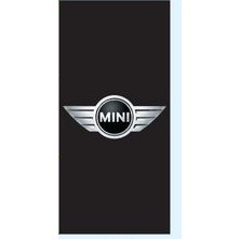 Double Faced Interceptor® Drape Flags (MINI® - Black)