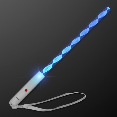 Spiral Light LED Magic Wizard Wands - BLANK