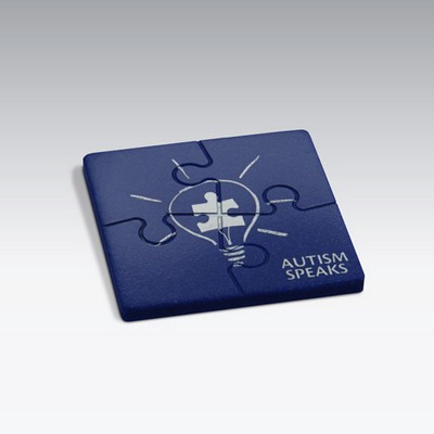 Square Puzzle-Texture Coaster (UV Print)