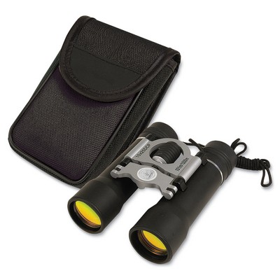 Binoculars W/ Silver Madallion