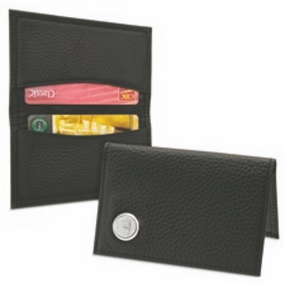 Credit Card Wallet W/ Silver Medallion