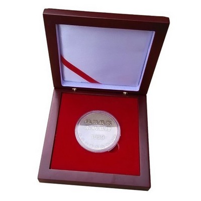 Rosewood Finish Coin Box