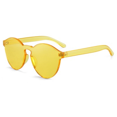 Sunglasses - Yellow Lenses - Yellow Frames