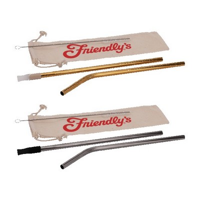 Hoover Stainless Steel Straw Set