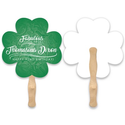 Lightweight Clover Shape Hand Fan