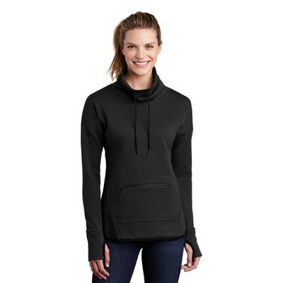 Sport-Tek Women's Triumph Cowl Neck Pullover