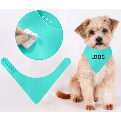 Silicone Scarf For Pet